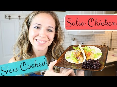 Slow Cooker Salsa Chicken recipe - How to make