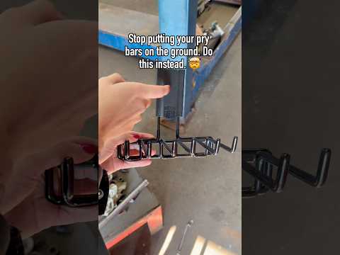 Video: Gator Magnetics Steel-Mount Pry Bar Rack for Garage Tool Storage video thumbnail