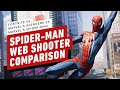 Spider-Man Web Shooter Comparison: Fortnite vs. Marvel's Avengers vs. Marvel's Spider-Man