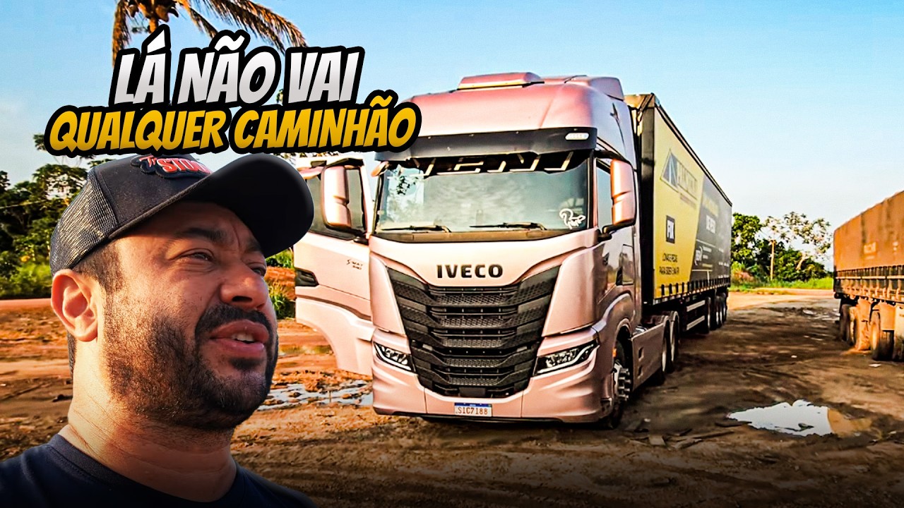 OLHA PARA ONDE ESTAMOS INDO. COMEÇOU ATÉ A CHOVER!