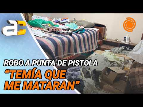 ASALTO COMANDO: delincuentes armados lo golpearon, ataron con cables y desvalijaron su casa