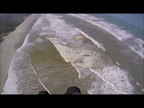Vôo de Paramotor em Itanhaém SP