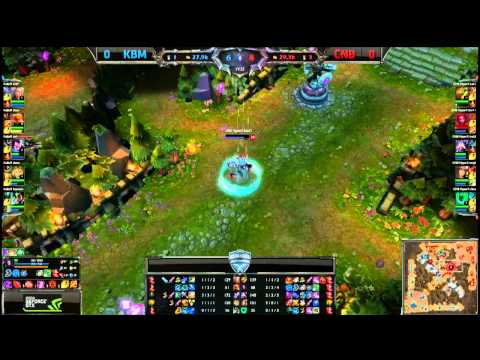 CBLoL Brazilian League 2014 W5D1: KaBuM! e-Sports vs CNB e-Sports Club G1 (25.05.2014)