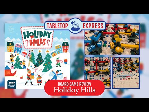 Bright Lights, Holiday Decorations - A Holiday Hills Board Game Review