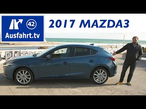2017 Mazda3 SKYACTIV-G 165 Sportsline   Fahrbericht der Probefahrt  Test   Review