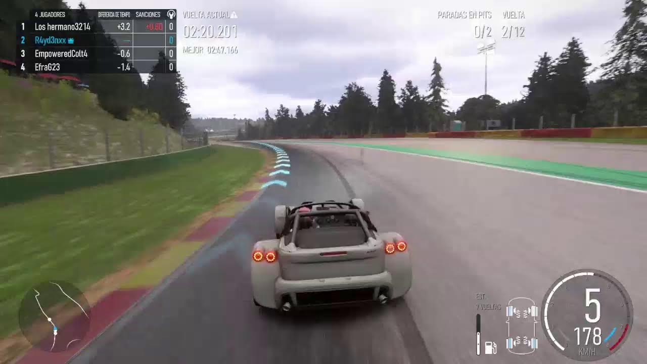 ¡Tercera jornada del torneo forza GPWorld!