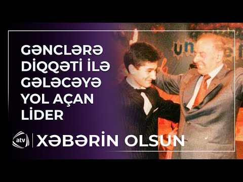 Gənclərə diqqəti ilə gələcəyə yol açan lider