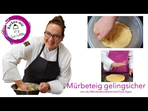 Shortcrust pastry GUARANTEED in 4 minutes by master pastry chef Beate Woellstein with professiona...