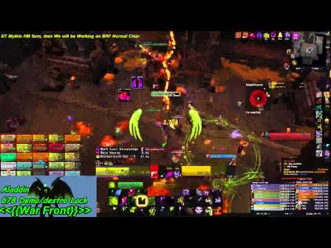 War Front Vs Heroic Beastlord Darmac - Demo Lock Pov