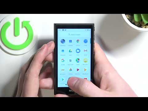 Sony NW 100A - How To Change Font Size