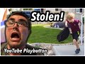 STOLEN PLAY BUTTON Kid Steals The Oh Shiitake Mushrooms Play Button
