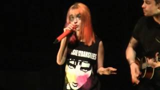 Paramore in Detroit- &quot;Interlude: Moving On&quot; Live (1080p HD) at the Fillmore on May 10, 2013