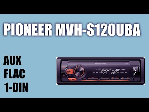 Pioneer Electronic Corp PIONEER MVH-S120UBA automagnetola video