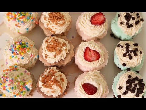 Ice Cream Cupcakes - 4 Delicious Ways