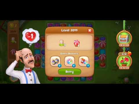 Gardenscapes Level 3099