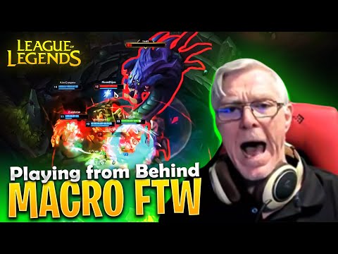 Urgot VS Kled playing from behind