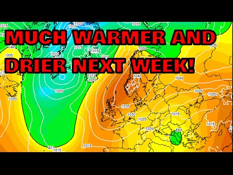 Much Warmer and Drier Next Week! 13th April 2023