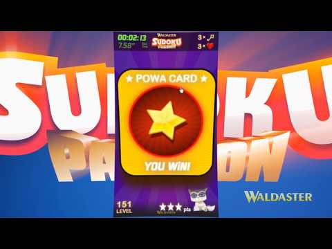 "SUDOKU PASSION" ©Waldaster - longplay levels from 150 to 156
