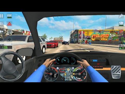 4X4 CARS CLASSIC UBER DRIVER 🚖 😍  City Car Driving Games Android iOS - Taxi Sim 2020 Gameplay