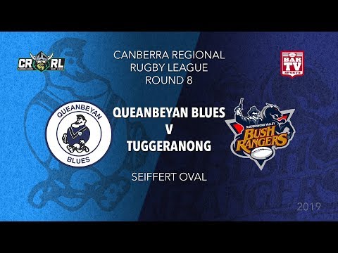 2019 Canberra Region RL - Round 8 - Queanbeyan Blues v Tuggeranong Bushrangers