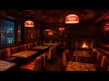 Rainy Day At Barney S Fireplace Ambiance 4K