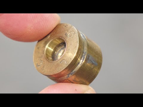 12 ga Shotgun Slug made from .50 BMG case -Tested!