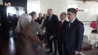Bolu’da Protokol Bayramlaştı