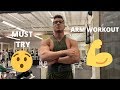 FULL ARM WORKOUT | Jake Bentz