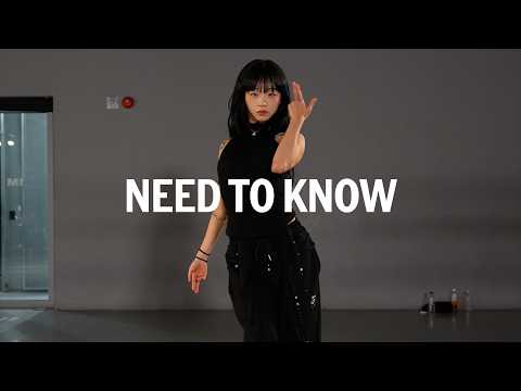 Need To Know / Master Class / @Redy