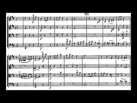 Sergei Rachmaninoff - String Quartet No. 1 (1889-90) [Score-Video]
