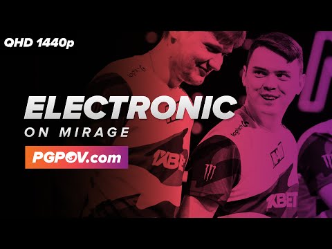 [CSGO DEMO] electronic (Natus Vincere) vs OG / 29-14 / Mirage // POV - Point of View