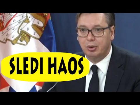 Aleksandar Vučić se HIITNO OBRATIO gradjanima Srbije, U SUBOTU SLEDI HAOS!!