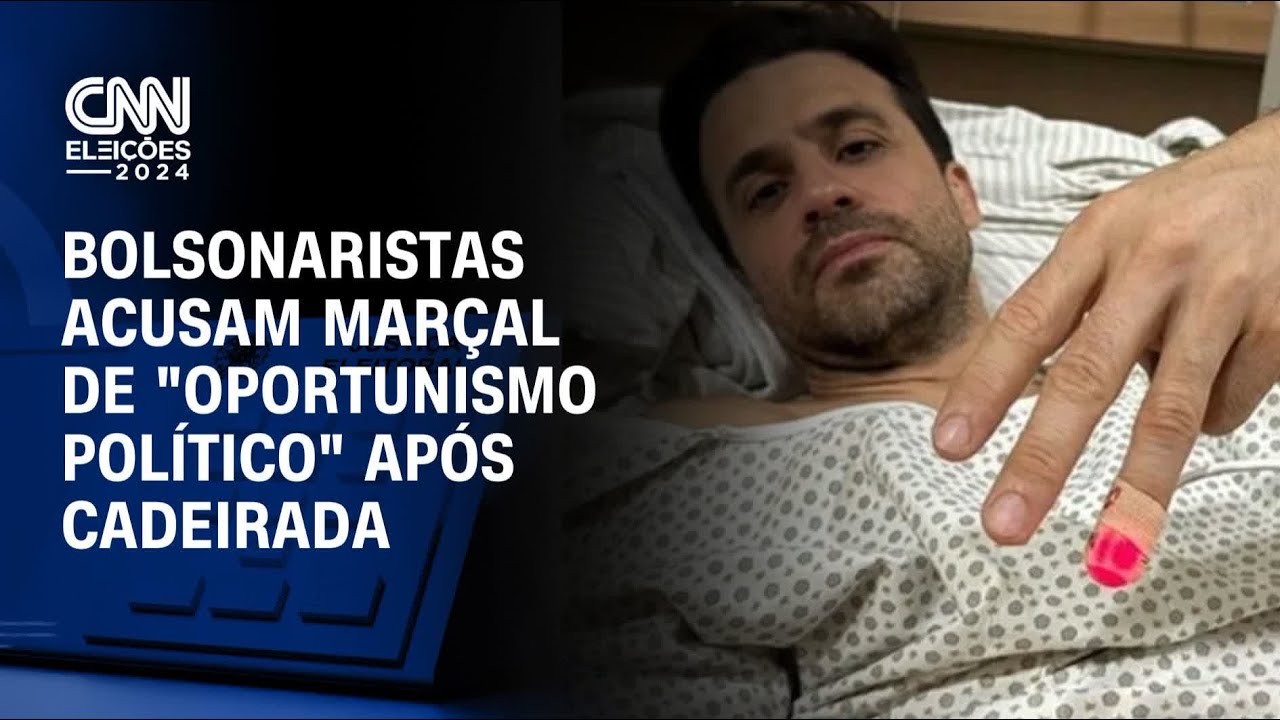 Bolsonaristas acusam Marçal de "oportunismo político" após cadeirada | CNN PRIME TIME