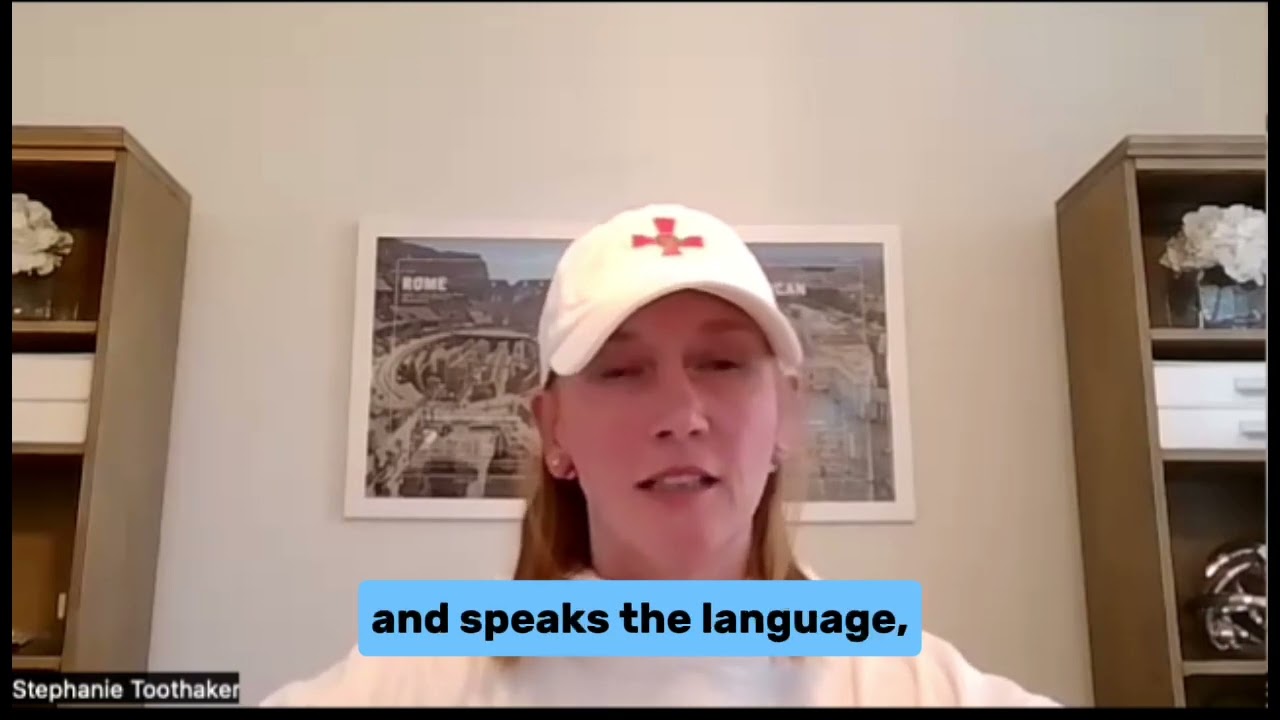 Speak Ukrainian student Stephanie