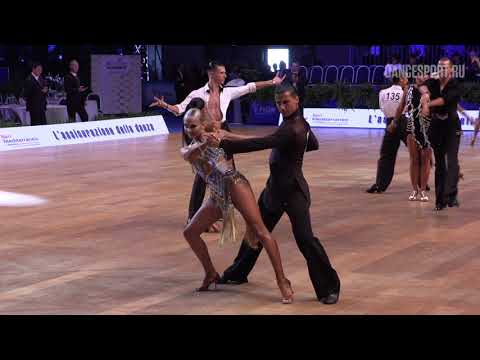 Dumitru Cernei - Oxana Kononova GER | Cha Cha Cha | WDSF GrandSlam Latin - Rimini 2018