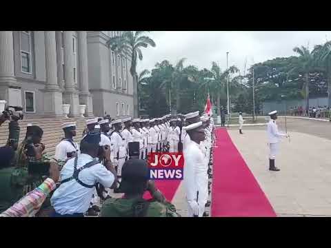Ato Forson hands over Defence Ministry to Kenneth Gilbert Adjei