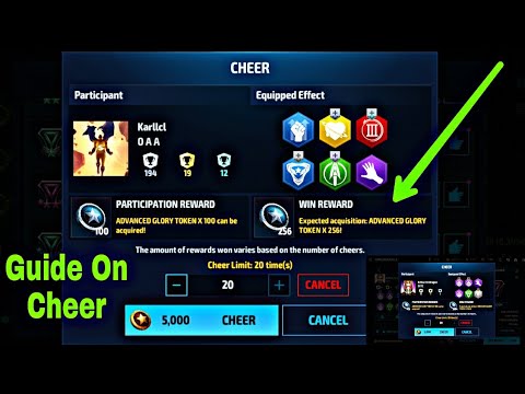 5 Suggestions On Timeline Battle Cheer | Cheer Worth For Collect Tokens? - Marvel Future Fight