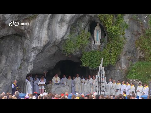 Messe de 10h à Lourdes du 7 août 2023