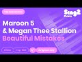 Maroon 5, Megan Thee Stallion - Beautiful Mistakes (Piano Karaoke)