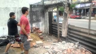 preview picture of video 'Demolição do muro da PIBCP 1'