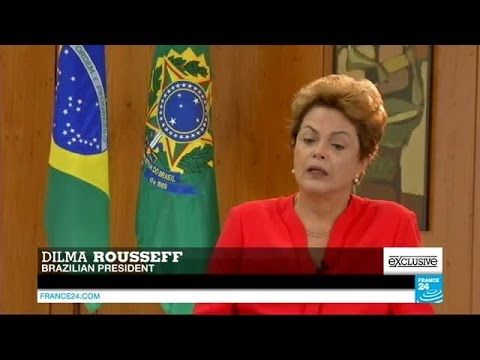 Exclusive interview of Brazilian president Dilma Rousseff on FRANCE 24