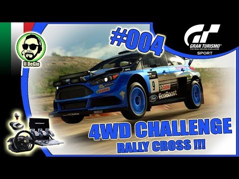 GT SPORT - Gameplay ITA #004 - 4WD CHALLENGE - RALLY CROSS