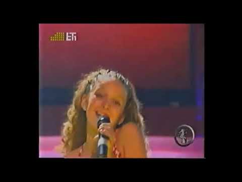 Luis and Christina singing agoria koritsia at jesc 2006 greek national final! (i think)