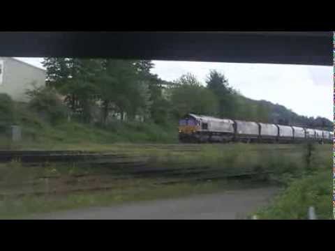 DBS 66124 ON 6M69 COAL AT GLOUCESTER YARD 120514