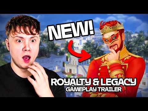 New Sims 4 Royalty & Legacy Gameplay Trailer