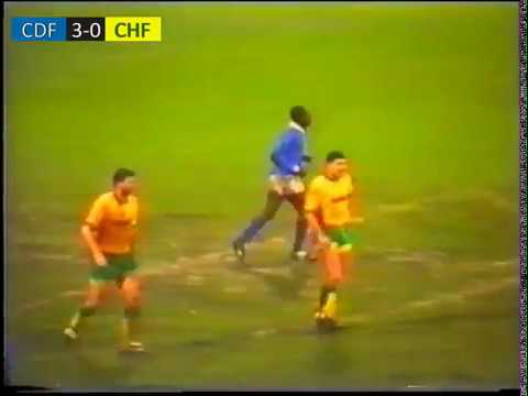 25-01-1992 Cardiff City v Chesterfield