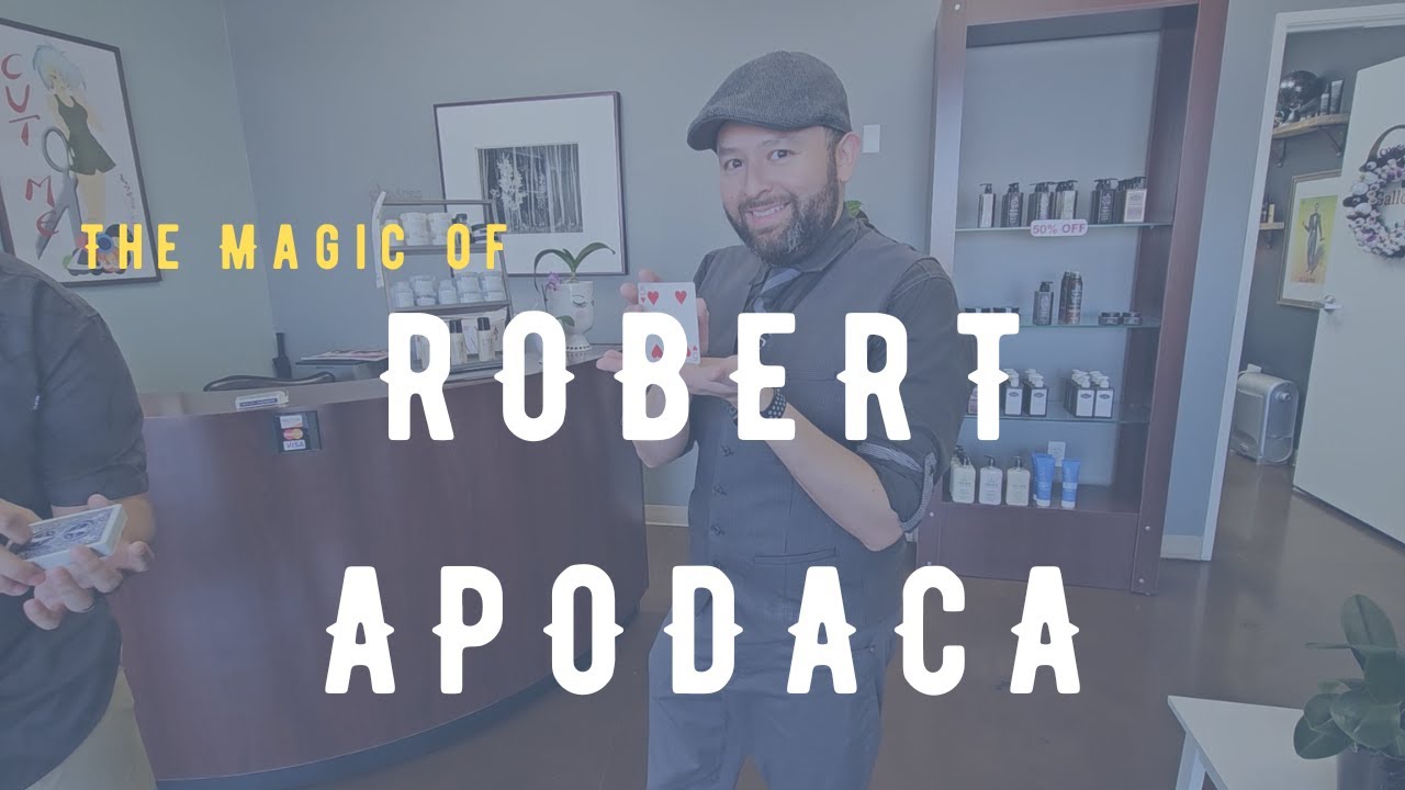 Promotional video thumbnail 1 for Robert Apodaca - Close-up Magician & Mentalist