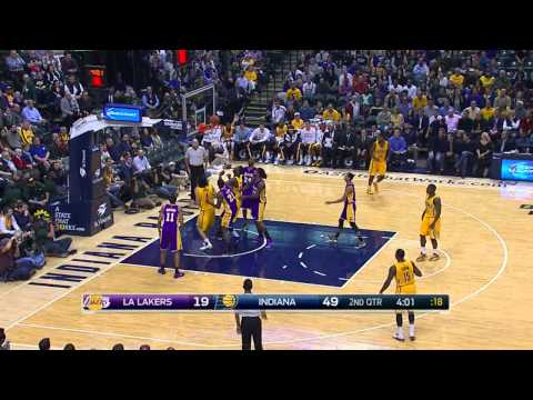 Luis Scola Highlights Lakers vs. Pacers 12.15.2014 - 9 Points, 2 Assists