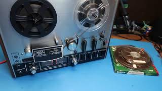Video thumbnail for Discovering a Vintage AKAI 4000DS Mk-ii Reel-to-Reel Tape Recorder by Some Disassembly Required