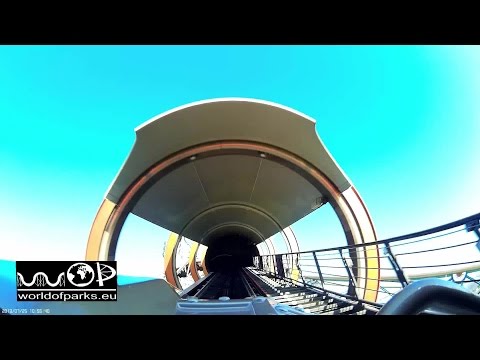 Disneyland Paris - Space Mountain Mission 2 - On Ride 1. Reihe / Front Raw POV - Launch Coaster